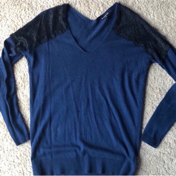 Blue Long Sleeve Sweater - Picture 1 of 4